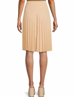 Women Love Ady Accordion Pleated Knee Length Skirt