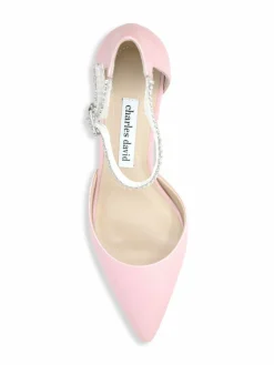 Charles David Acker Embellished Pumps
