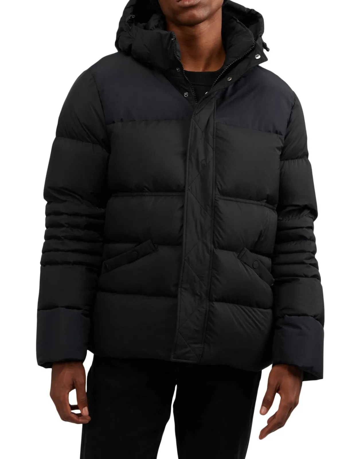 Pajar Coats & Jackets|Active Titan Core Fit Hooded Down Jacket Black