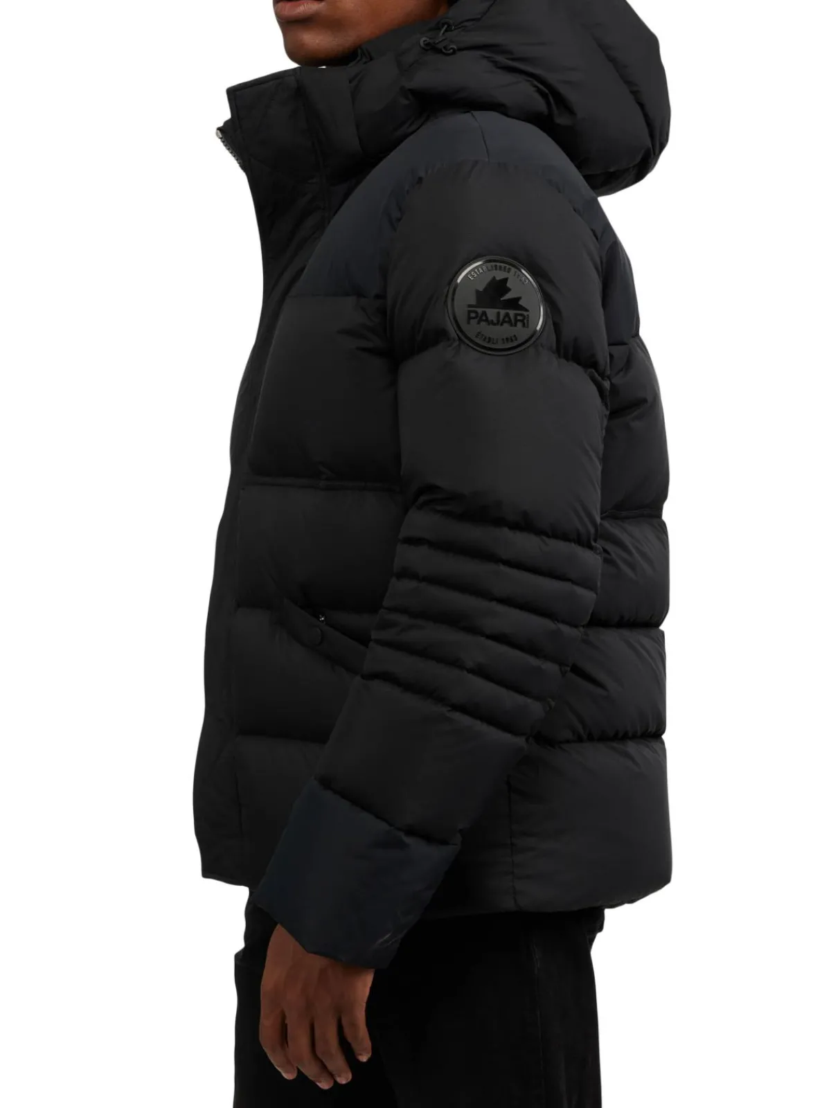 Pajar Coats & Jackets|Active Titan Core Fit Hooded Down Jacket Black