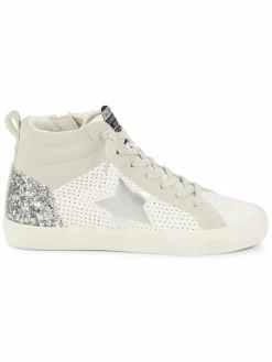 Vintage Havana Adele Glitter Star High Top Sneakers