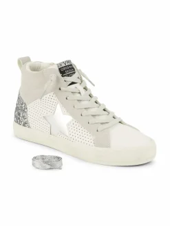 Vintage Havana Adele Glitter Star High Top Sneakers