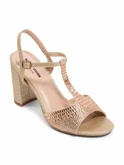 Chic by Lady Couture Alexa 2 Embellished T-Strap Sandals