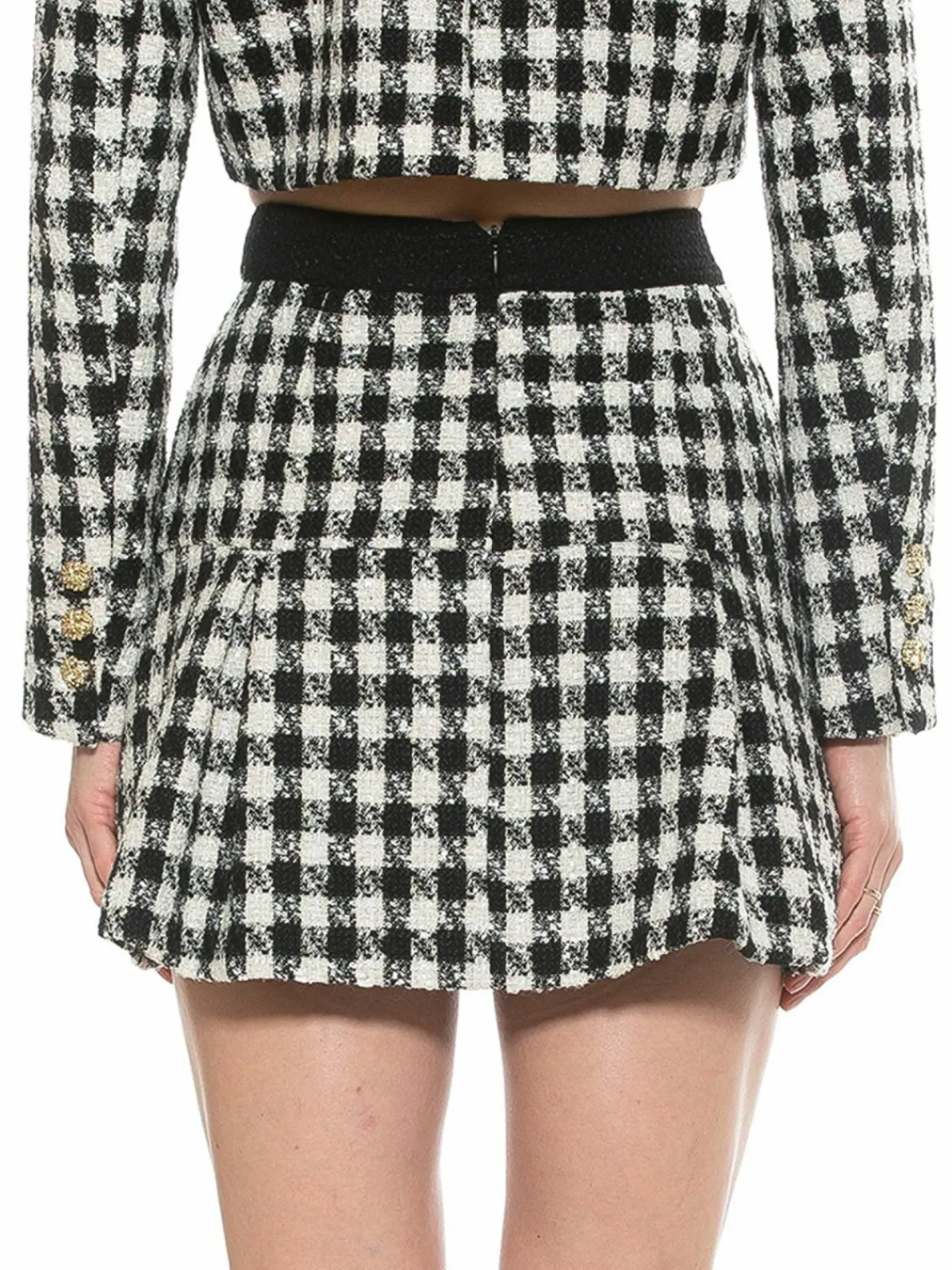 Women Alexia Admor Alison Tweed Mini Skirt