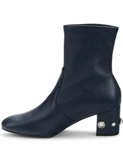 Stuart Weitzman Allshine Suede Sock Booties