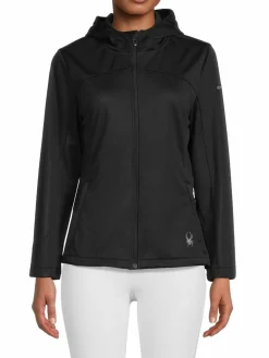 Women Spyder Alyce Logo Hood Jacket