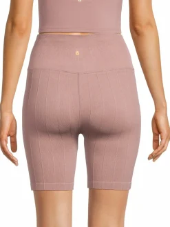 Women Spiritual Gangster Amara Rib Knit Biker Shorts