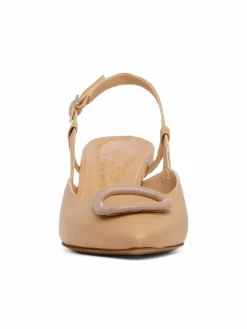 Beautiisoles by Robyn Shreiber Amber Point Toe Leather Pumps