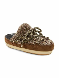 Moon Boot Ambidextrous Platform Knit Mules