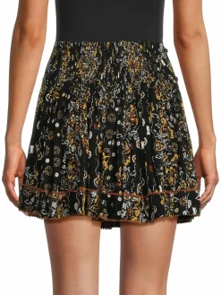 Women Poupette St Barth Amora Floral Mini Skirt