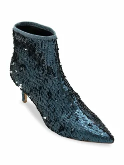 Charles by Charles David Amstel 3 Sequin Point Toe Booties