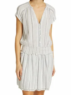 Women Rails Angelina Smocked-Waist Minidress