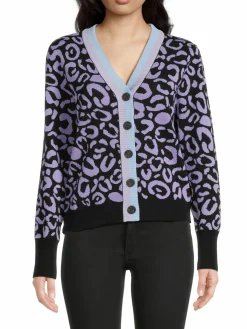 Women Lea & Viola Animal Pattern Cardigan
