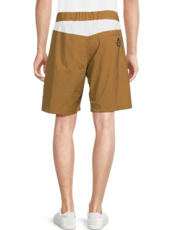 Avirex Shorts|Anorak Colorblocked Shorts Tan Multi