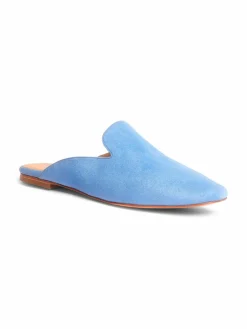 Anthony Veer Womens Lara Suede Flat Mule Mule
