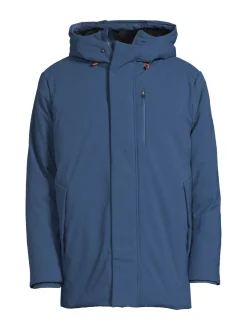 Save the Duck Coats & Jackets|Antoine Hooded Puffer Jacket Ink Blue