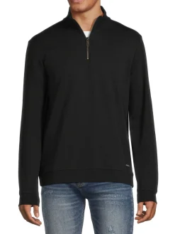 Ted Baker London Coats & Jackets|Antram Mockneck Quarter Zip Track Jacket