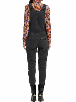 Women Isabel Marant Apolino Faded Denim Jumpsuit