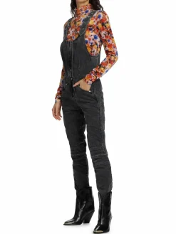 Women Isabel Marant Apolino Faded Denim Jumpsuit