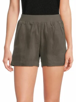 Women Faherty Arlie Linen Blend Shorts