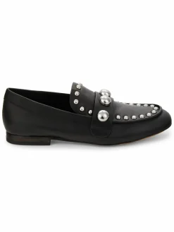 Karl Lagerfeld Paris Avah Studded Faux Pearl Loafers