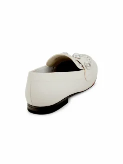 Karl Lagerfeld Paris Avah Studded Faux Pearl Loafers