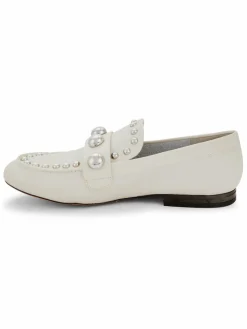 Karl Lagerfeld Paris Avah Studded Faux Pearl Loafers