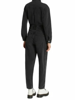 Women 7 For All Mankind Ballon Denim Utilty Jumpsuit