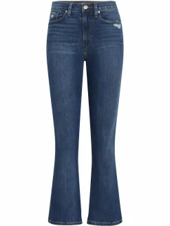 Women Hudson Barbara Cropped Boot Cut Jeans