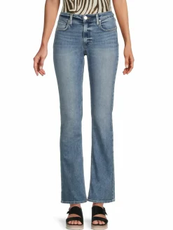 Women Hudson Barbara High Rise Baby Boot Cut Jeans