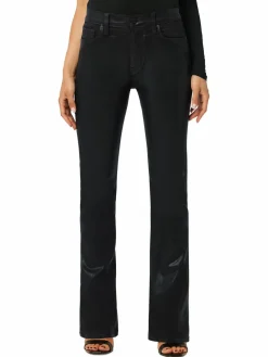 Women Hudson Barbara High Rise Coated Boot Cut Jeans