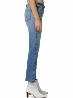 Women Hudson Barbara High Rise Crop Bootcut Jeans
