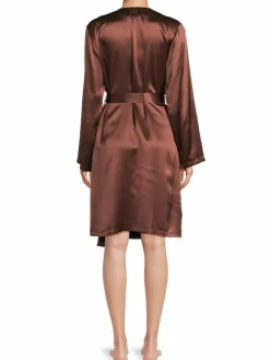 Women La Perla Belted Silk Robe