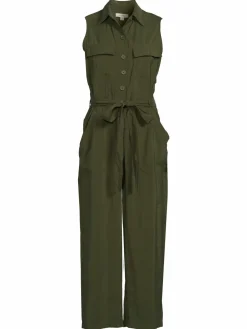 Women Max Studio Belted Utility Jumpsuit