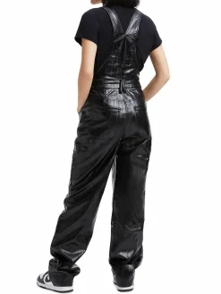 Women Good American Better Than Leather Overalls