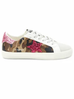 Vintage Havana Bina Camouflage Glitter Applique Sneakers