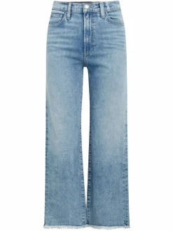 Women Joe's Jeans Blake Frayed High Rise Stretch Wide Leg Jeans