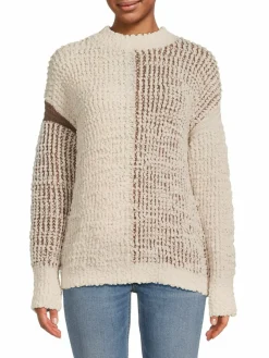 Women Bobeau Boucle Knit Sweater