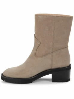 Stuart Weitzman Boulevard Suede Anlke Boots