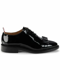 Thom Browne Bow Patent Leather Oxford Shoes