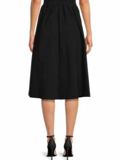 Women Renee C. Box Pleated Midi Skirt