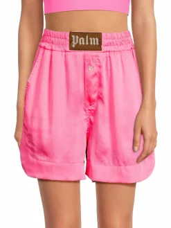 Women Palm Angels Boxer Style Shorts