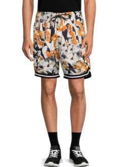 Tango Hotel Shorts|Brandalised X Camo Basketball Shorts Brown Multi