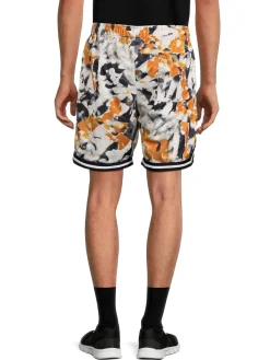 Tango Hotel Shorts|Brandalised X Camo Basketball Shorts Brown Multi