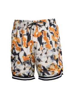 Tango Hotel Shorts|Brandalised X Camo Basketball Shorts Brown Multi