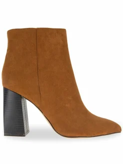 BCBGeneration Briel Faux Suede Block Heel Booties