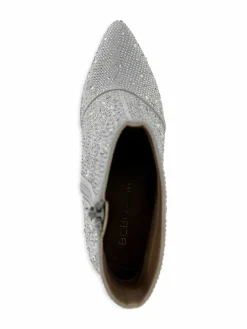 BCBGeneration Briel Rhinestone Studded Block Heel Ankle Boots