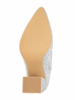 BCBGeneration Briel Rhinestone Studded Block Heel Ankle Boots