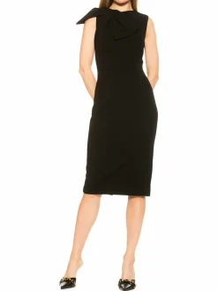 Women Alexia Admor Brigitta Bow Sheath Dress
