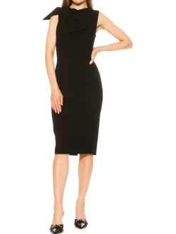 Women Alexia Admor Brigitta Bow Sheath Dress